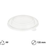 Poklopac PP za papirnatu posudu Tambien 720 ml d=135 mm [50 kom/pak]