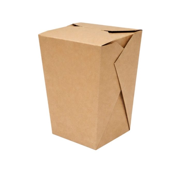 Papirnata posuda za WOK 700 ml kraft [50 kom/pak]