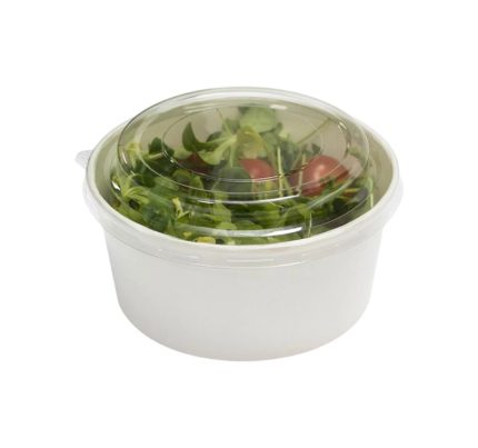 Poklopac PET za posudu papirnatu 750 ml d=146 mm [50 kom/pak]