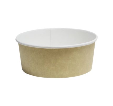 * Papirnata posuda za salatu 750 ml d=146 mm h=65 mm kraft, bez poklopca [50 kom/pak]