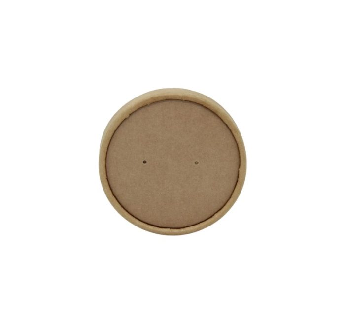 Poklopac papirnati Tambien ECO d=90 mm kraft [25 kom/pak]
