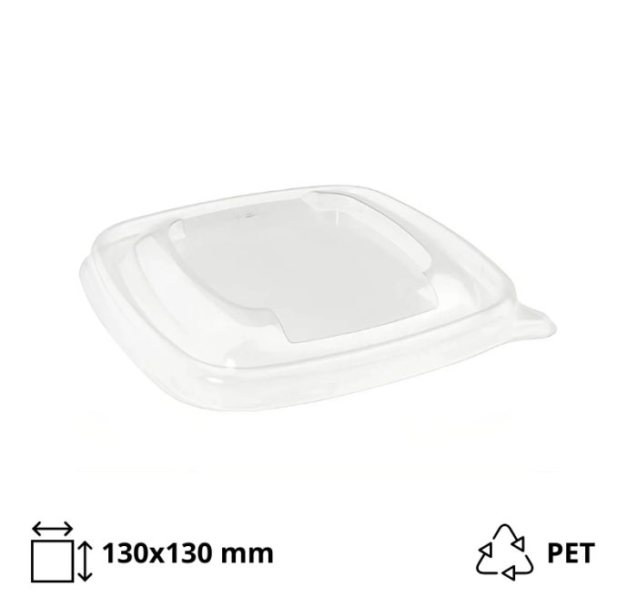 Poklopac PET Sabert 130×130 mm [50 kom/pak]