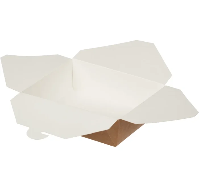 Papirnata posuda Fold Box 950 ml 170x135x50 mm, kraft [15 kom/pak]