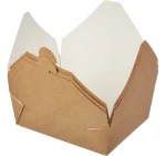Papirnata posuda Fold Box 950 ml 170x135x50 mm, kraft [15 kom/pak]