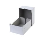 Papirnata posuda 150x100x85 mm biejla [6 kom/pak]