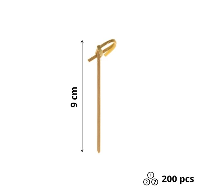 Pikalica od bambusa 9 cm Čvor 200 kom