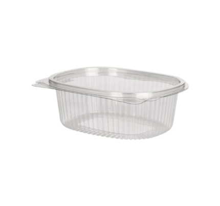 Posuda za poklopcem PET 500 ml 157×130х56 mm prozirna [313 kom/pak]