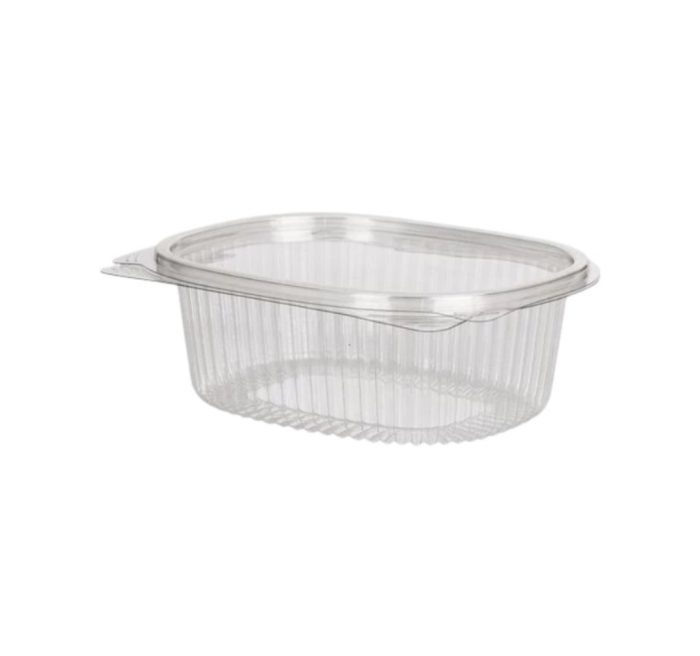 Posuda za poklopcem PET 500 ml 157×130х56 mm prozirna [313 kom/pak]