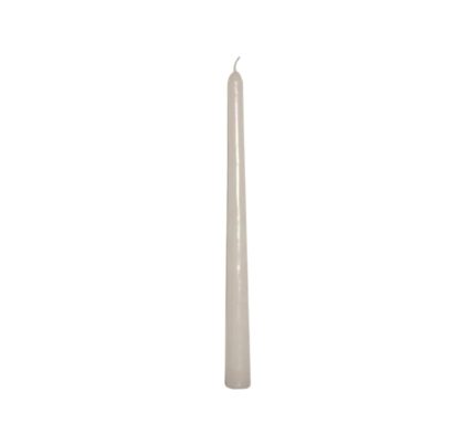 Konusna svijeća bijela h=25 cm