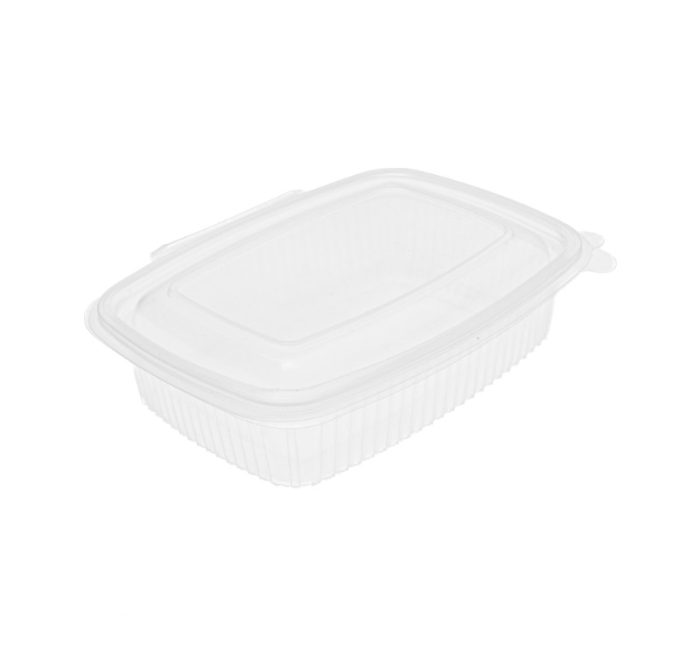 Posuda za poklopcem PP 750 ml 185×135х55 mm prozirna [50 kom/pak]