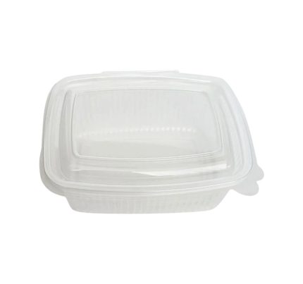 Posuda za poklopcem PP 1000 ml 185×135х70 mm prozirna [50 kom/pak]