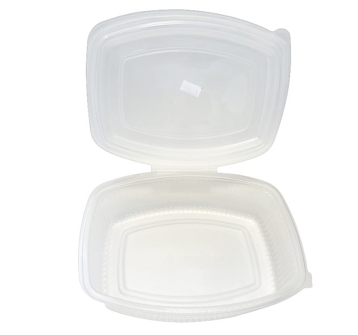 Posuda za poklopcem PP 1500 ml 200×190х65 mm prozirna [50 kom/pak]
