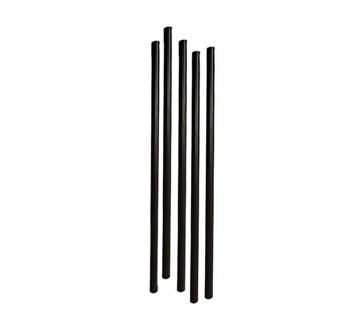 Slamke plastične l=240 mm d=8 mm crne 250 kom/pak