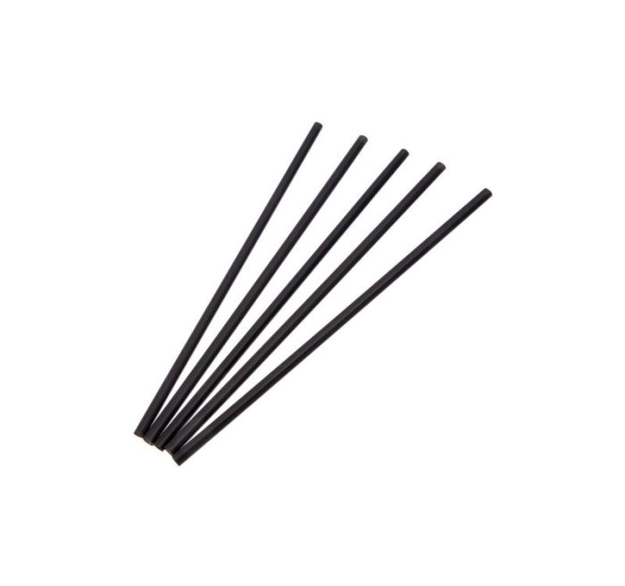 Slamke plastične l=240 mm d=8 mm crne 250 kom/pak