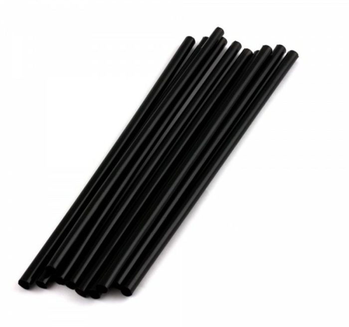 Slamke plastične l=120 mm d=8 mm crne 250 kom/pak