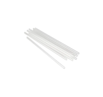 Slamke plastične l=240 mm d=8 mm prozirna 250 kom/pak