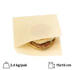 Vrećica za hamburgere M 150×160 mm kraft 1000 kom/pak