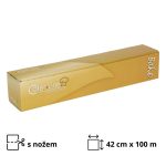 Papir za pečenje 42cm x 100m bijela s nožem