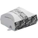 Kutija za pomfrit 130x80x135mm, Black&White [9 kom/pak]
