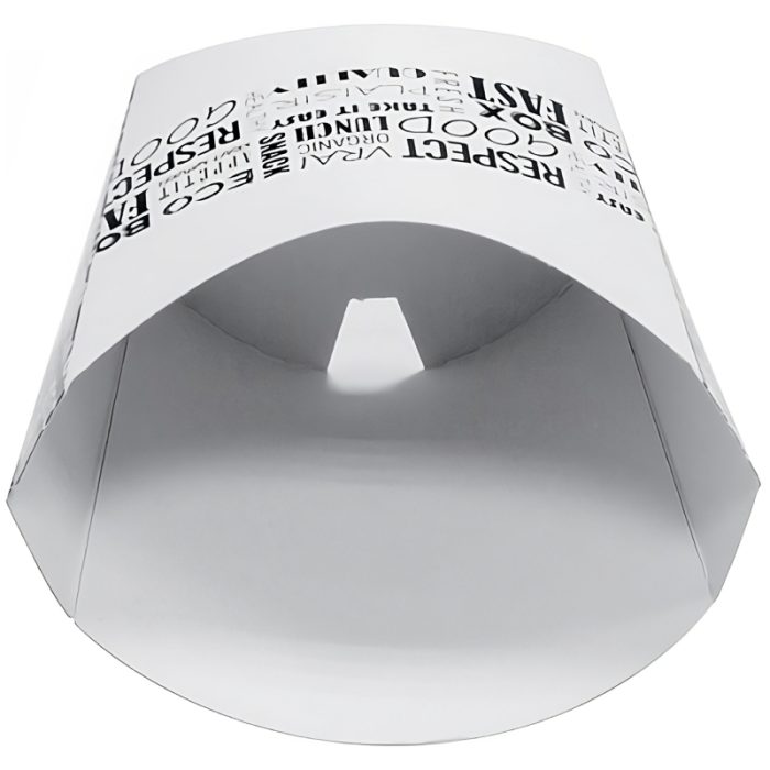 Kutija za pomfrit 130x80x135mm, Black&White [9 kom/pak]