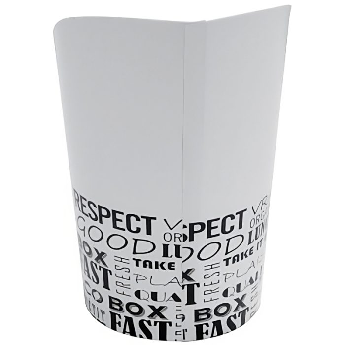 Kutija ECO Snack 120x80x50 mm Black&White 50 kom