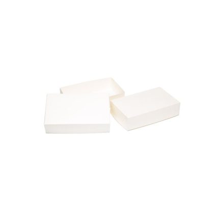 Kutija za desert s prozorom od 145х250х60 mm točkice (poklopac+dno), 5 kom