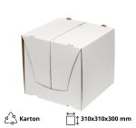 Kutija za kolače 310x310x300 mm, bijela