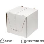 Kutija za kolače 310x310x300 mm, bijela
