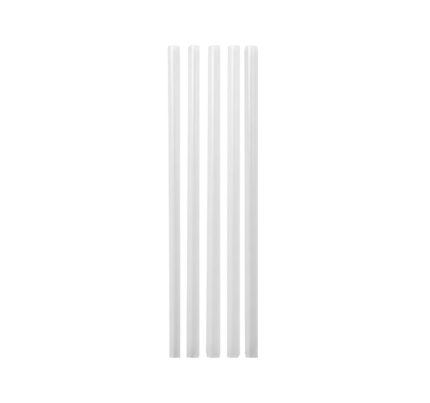 Slamice plastične d=12 mm l=240 mm prozirna 125 kom/pak