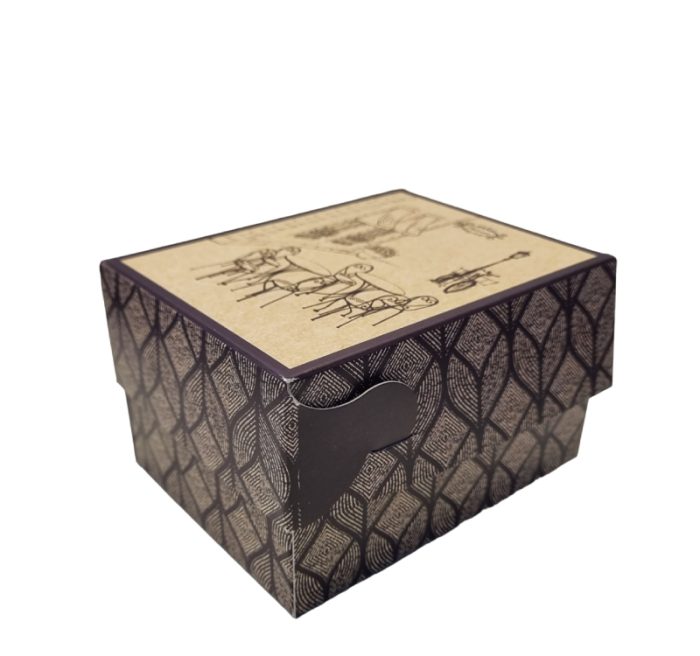 Kutija s poklopcem za desert 13x10x8 cm STREET BOX [10 kom/pak]