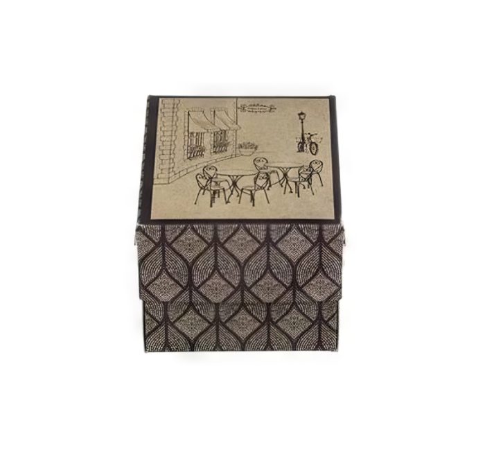 Kutija s poklopcem za desert 13x10x8 cm STREET BOX [10 kom/pak]