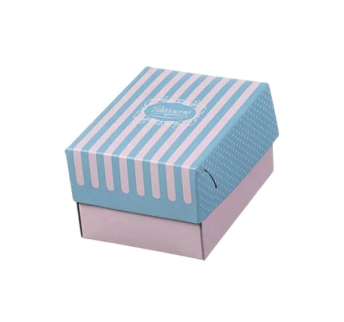 Kutija s poklopcem za desert 13x10x8 cm ALUMINIUM PATISSERIE [14 kom/pak]