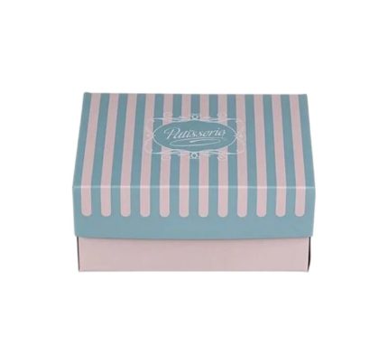 Kutija s poklopcem za desert 17×12.8×8 cm ALUMINIUM PATISSERIE [10 kom/pak]
