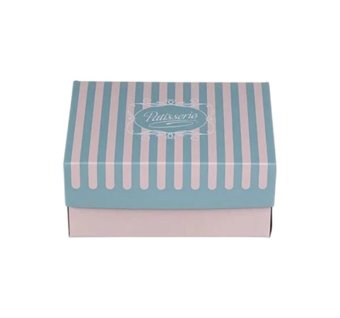 Kutija s poklopcem za desert 17×12.8×8 cm ALUMINIUM PATISSERIE [10 kom/pak]