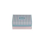 Kutija s poklopcem za desert 19×14.5×8 cm ALUMINIUM PATISSERIE [15 kom/pak]