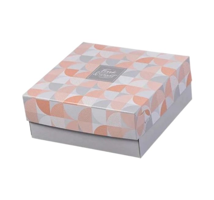 Kutija s poklopcem za desert 19x19x8 cm SWEET & FRESH [29 kom/pak]