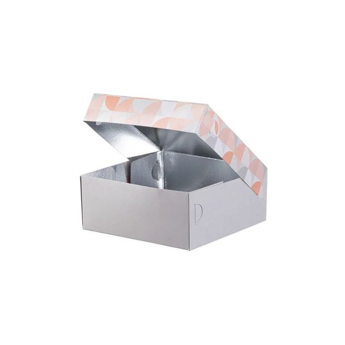 Kutija s poklopcem za desert 19x19x8 cm SWEET & FRESH [29 kom/pak]
