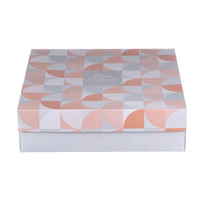 Kutija s poklopcem za desert 35x35x10 cm SWEET & FRESH [11 kom/pak]