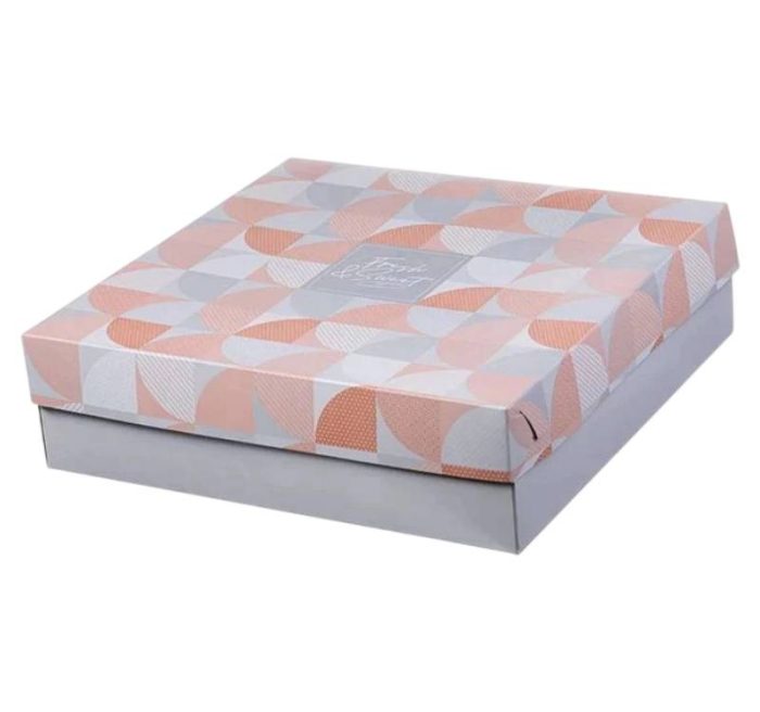 Kutija s poklopcem za desert 35x35x10 cm SWEET & FRESH [11 kom/pak]