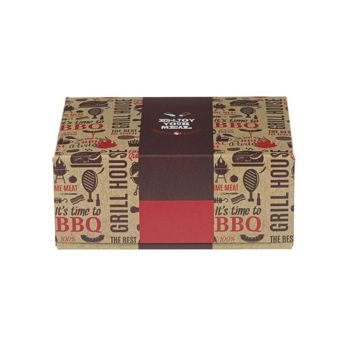Papirnata posuda ENJOY GRILL, BBQ Aluminium 190x145x80 mm [12 kom/pak]