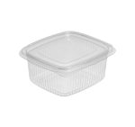 Posuda s ravnim poklopcem PET 500 ml 100x112x55 prozirna [100 kom/pak]