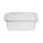 Posuda s ravnim poklopcem PET 1000 ml 172х105х68 prozirna [100 kom/pak]