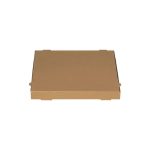 Kutija za pizzu 300х300х40 mm mikro valovit karton kraft [100 kom/pak]