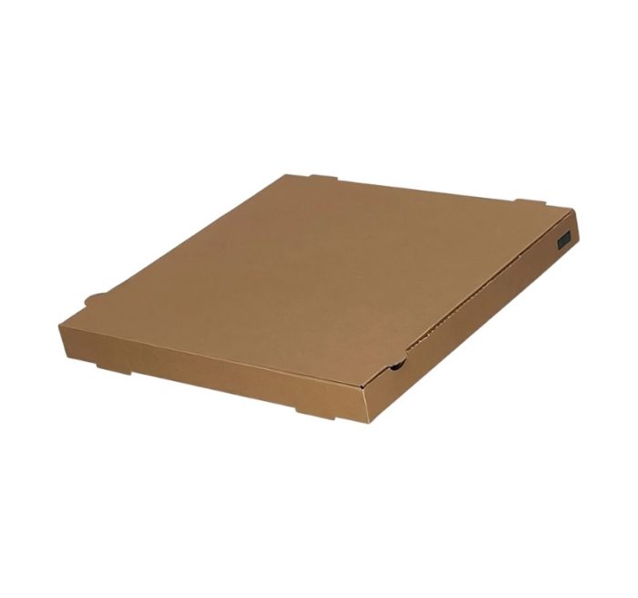 Kutija za pizzu 330х330х40 mm mikro valovit karton kraft [40 kom/pak]