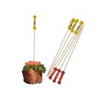 Pikalica od bambusa RIO Yellow 12cm 200 kom/pak