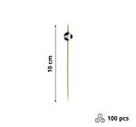 Pikalica od bambusa Football 10cm 100 kom/pak