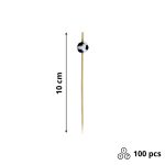 Pikalica od bambusa Football 10cm 100 kom/pak