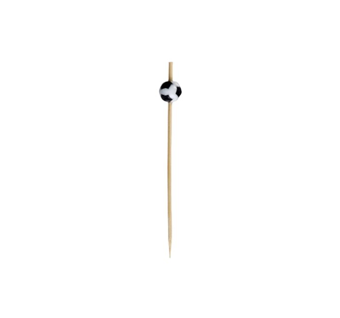 Pikalica od bambusa Football 10cm 100 kom/pak