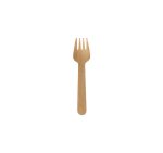 Mini vilica od bambusa BAMBUS SNACK 9,5cm 100 kom