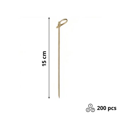 Pikalica od bambusa 15 cm Čvor 200 kom